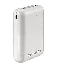 УМБ 4smarts VoltHub Go2 10000mAh 2USB 1Type-C White, фото 2