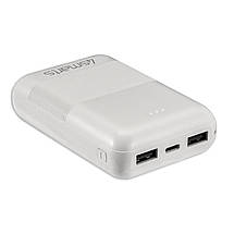 УМБ 4smarts VoltHub Go2 10000mAh 2USB 1Type-C White, фото 3