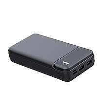 УМБ Luxe Cube 20000mAh 2USB 1Type-C 1MicroUSB (4820201022221) Black