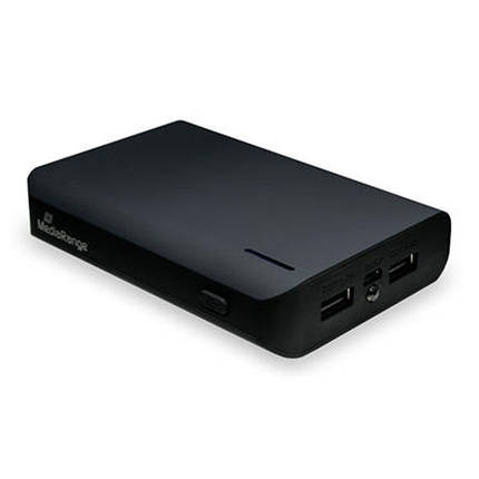 УМБ MediaRange 8800mAh with LED torch 2USB 1MicroUSB Black (MR752), фото 2