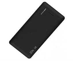 УМБ RealPower PB-20k SE Powerbank 2USB 2Type-C 1MicroUSB 18W 20000mAh Black (PB-20k), фото 2