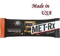 Протеиновый батончик MET-Rx Protein Plus Peanut Butter Cup (Чашка арахисового масла с витаминами) без глютена