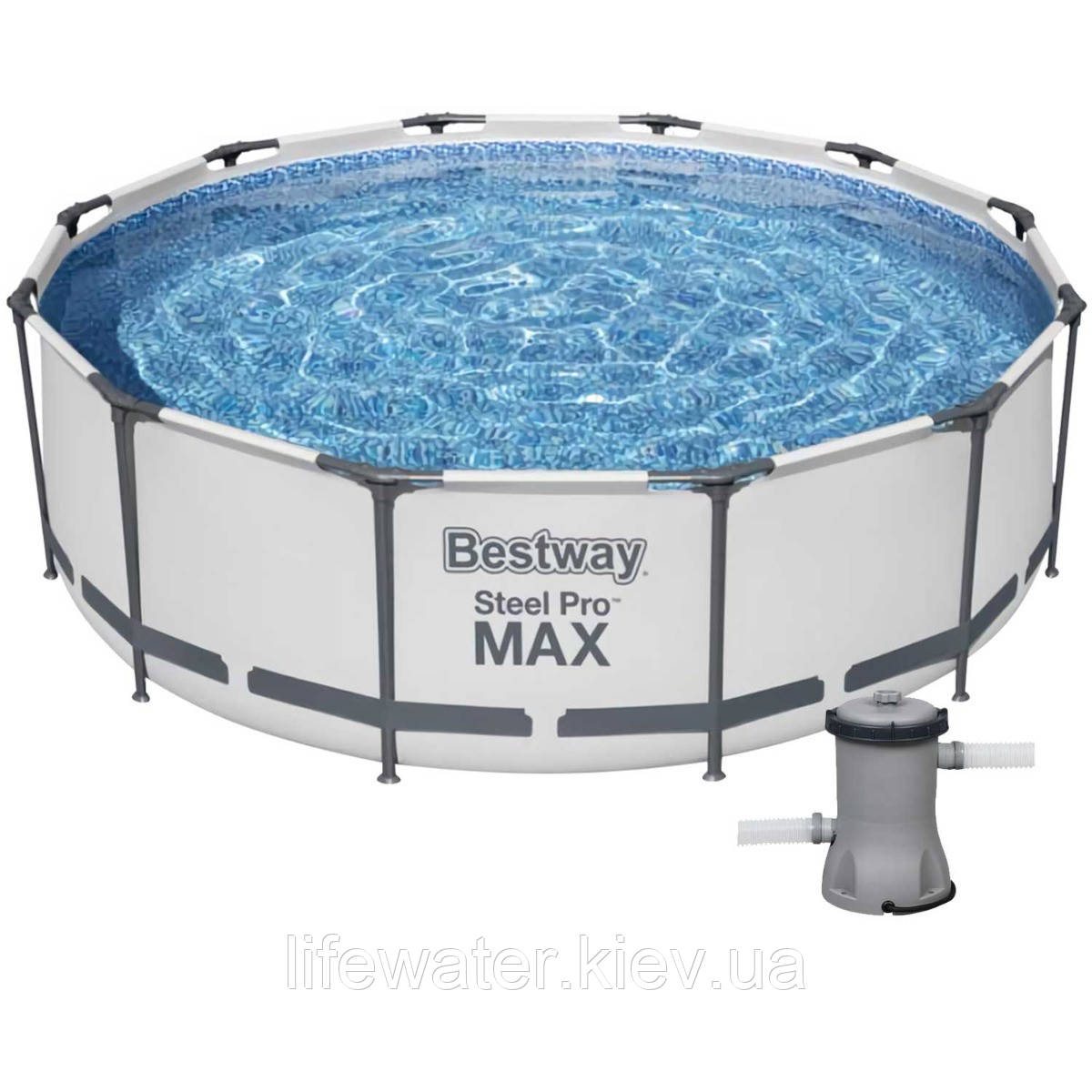 Bestway Каркасний басейн Bestway 56260 (366x100 см) з картриджним фільтром