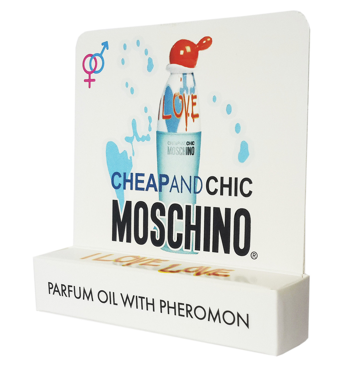 Міні парфуми з феромонами Moschino Cheap and Chic I Love Love (Москіно Ай Лав Лав) 5 мл (репліка)