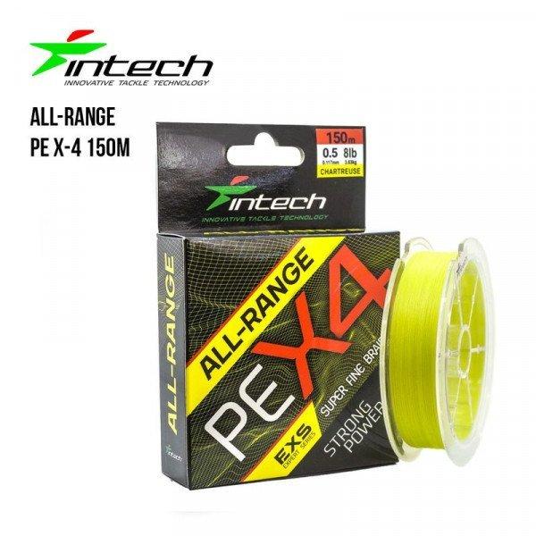 Шнур плетений Intech All-Range PE X-4 150 m (2.5 (26lb / 11.8kg)), фото 1