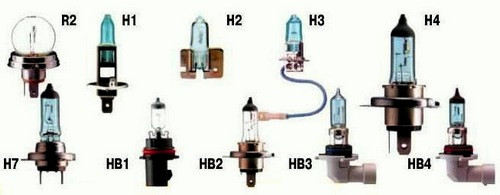 Лампа автомобільна. Типи цоколів. Купити оптом і в роздріб