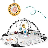Розвиваючий інтерактивний килимок для дітей - немовлят Ricokids Boho 100х110 см Польща, фото 9