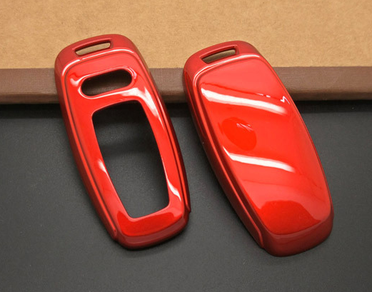 Полиуретановый чехол для ключа Audi Ауди Красный - фото 1 - id-p1867696551