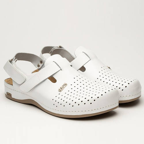 Купить Мужские сабо кожаные Leon 701M white 45 р, цена 1880 ₴ — Prom.ua ...