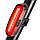 Велосипедний ліхтар AQY-096-COB (red+white) (ЗП microUSB, вбудований Li-Ion акумулятор, 5Р,), фото 2
