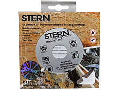 Диск алмазний сегмент 115х22,2мм ТМ STERN