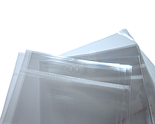 Пакети Фасувальні поліетиленові з клейкою стрічкою 7х7.5 з отвором/0.3мм/20шт, фото 3
