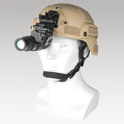 Прилад нічного бачення (ПНБ) військового типу PVS-18 A1 з кріпленням на шолом