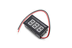 Вольтметр 056 корпусний 0-98V зелений