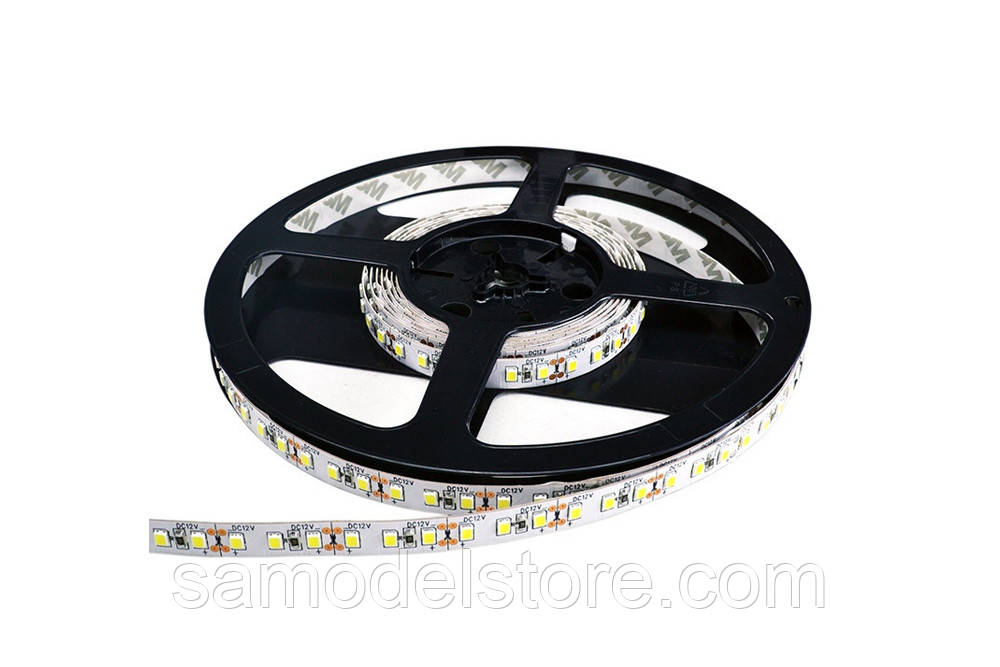 Стрічка LED 3528 IP20 120 led червона, 1 м., фото 1