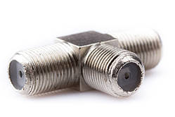 Перехідник гн. F - 2 гн. F