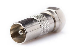 Перехідник шт. F х шт. TV