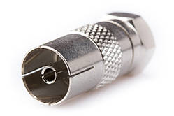 Перехідник шт. F - гн. TV