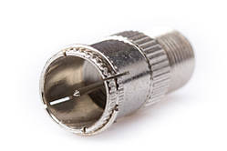 Перехідник шт. F - гн. F швидкий