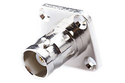 Гніздо BNC монтажне, квадратне