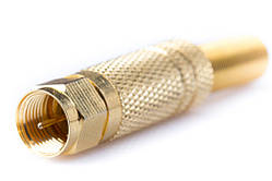 Штекер F з пружиною