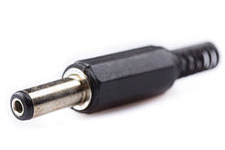 Штекер DC 2,1 х 5,5 пластик