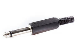 Штекер 6,3 монопластик