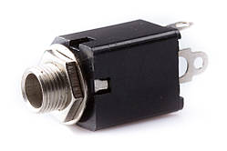 Гніздо 6,3 мономонтажне пластик