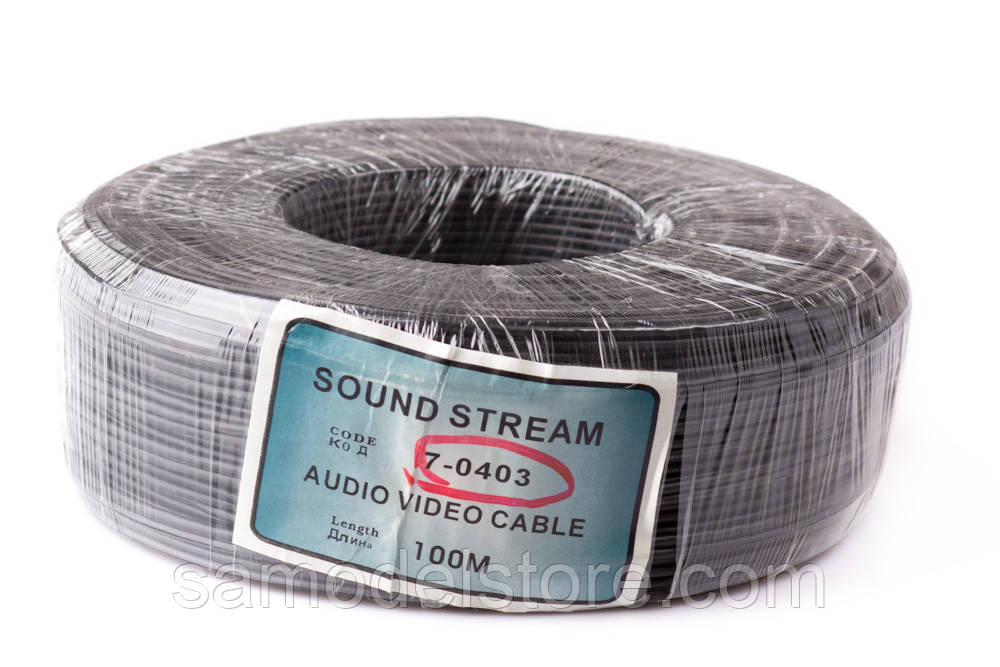 Кабель 2 шт. у екрані 2,6 х 5,2 мм., фото 1