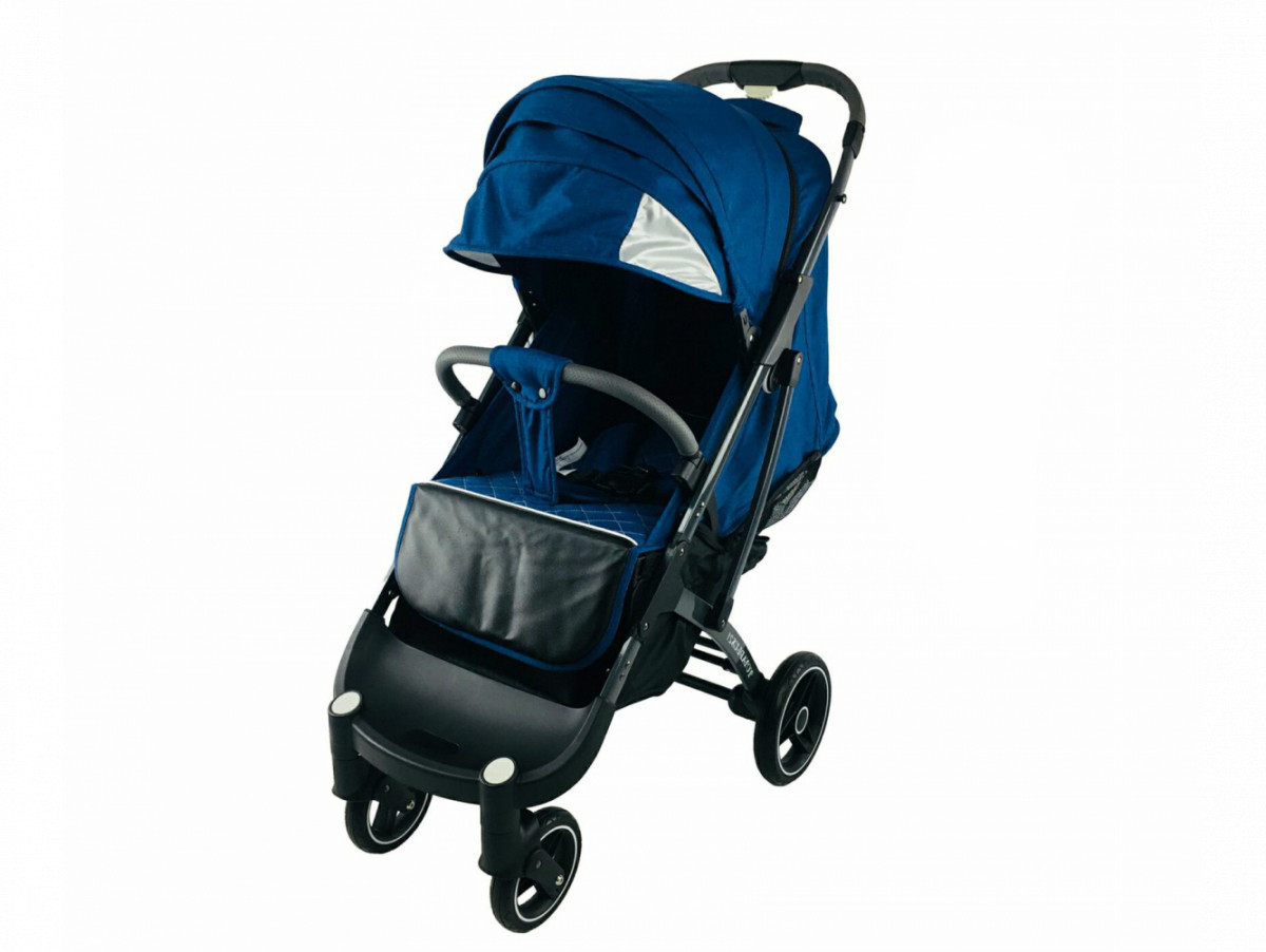 Коляска прогулянкова Yoya Plus Pro-21 Синя складна книжка