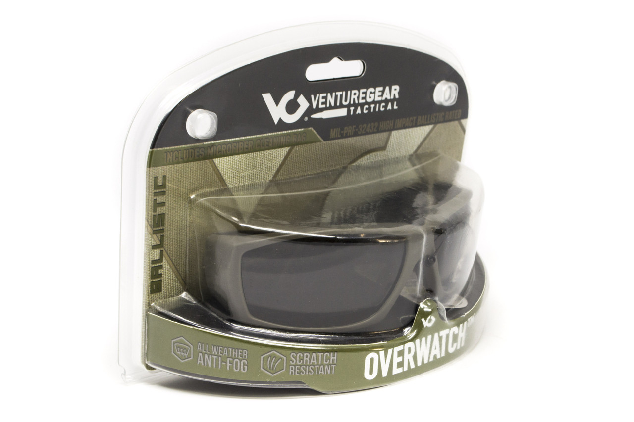 Защитные очки Venture Gear Tactical OverWatch Green (forest gray) Anti-Fog, чёрно-зелёные в зелёной оправе - фото 10 - id-p1757984480