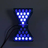 Электронный конструктор, набор для пайки «Песочные часы» Blue LED