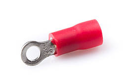 Клемма кільцева 3 мм. червона (50 шт.)