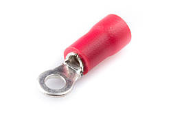 Клемa кільцева 3,2 мм. червона (100 шт.)