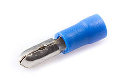 Клемa кругла штекер синя (100 шт.)