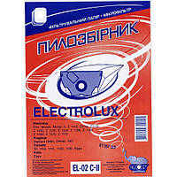 Мішок для пилососа Electrolux, пилозбірник EL-02 C-II паперовий, Слон, 1 шт, 801-EL02-2