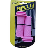 Грипсы детские Spelli SBG-668 90 мм розовый