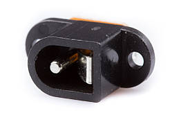 Гніздо DC 2,1 х 5,5 монтажне, пластик