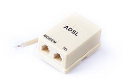 Сплітер ADSL 0233 з телефонним кабелем 0,2 дюйма