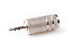 Перехідник шт. 2,5 стереогни. 3,5 стерео метал