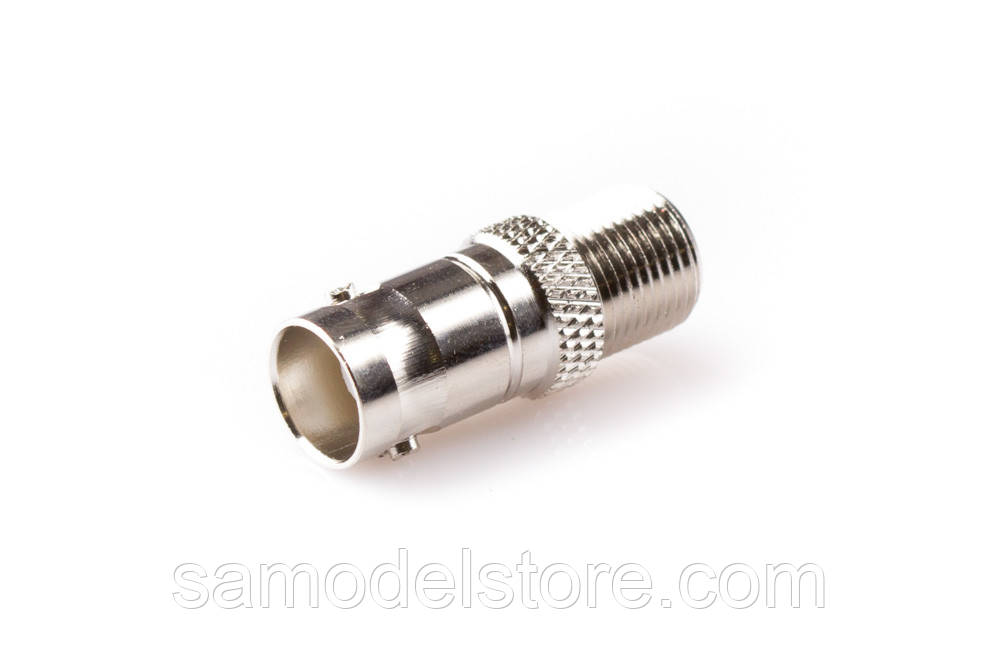 Перехідник гн. BNC - гн. F, фото 1