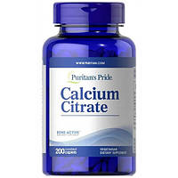 Calcium Citrate 200 мг Puritan's Pride (200 капсул)