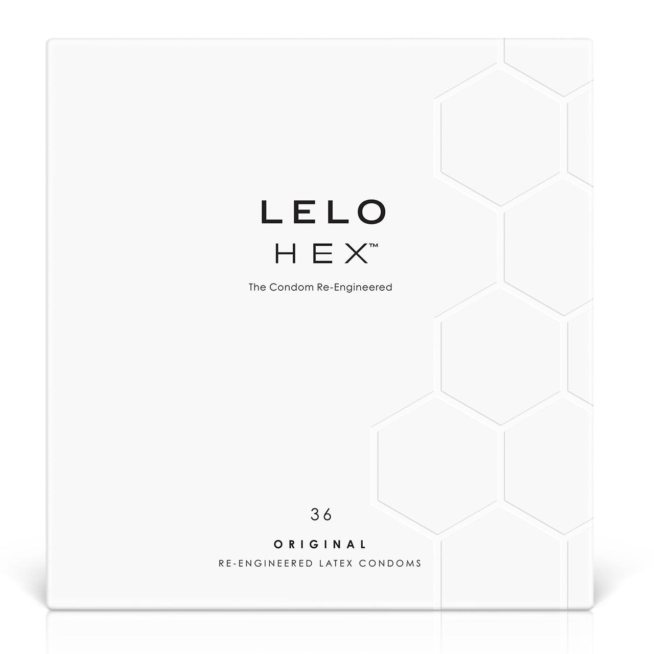 Презервативи LELO HEX Condoms Original 36 Pack, тонкі та суперміцні Кітті
