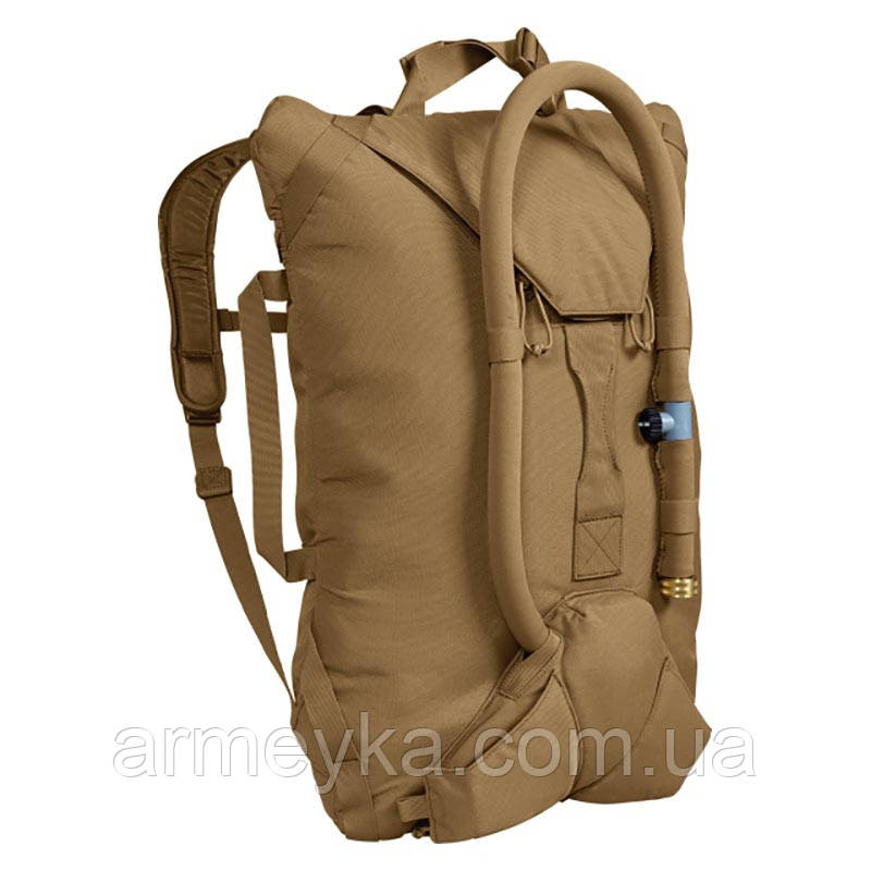 Гідратор, лагерний — 25l. camelbak squaddak hydration pack omega, койот, кордура, Оригінал США