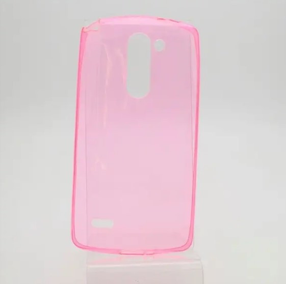 Чохол накладка Remax UltraThin 0.2mm для LG G3 Stylus/D690 Pink, фото 1