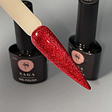 Гель-лак Saga Cat Shine Cherry 9 мл., фото 3