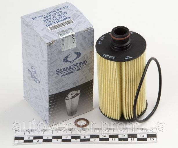 Фільтр масляний (D20F, D20R)(пр-во SsangYong) 6711803009