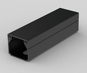 LHD 25x15 Кабельний канал з ПВХ чорного кольору 25х15мм; Серія LH