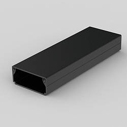 LHD 40x20 Кабельний канал з ПВХ чорного кольору 40х20мм; Серія LH, довжина 2м