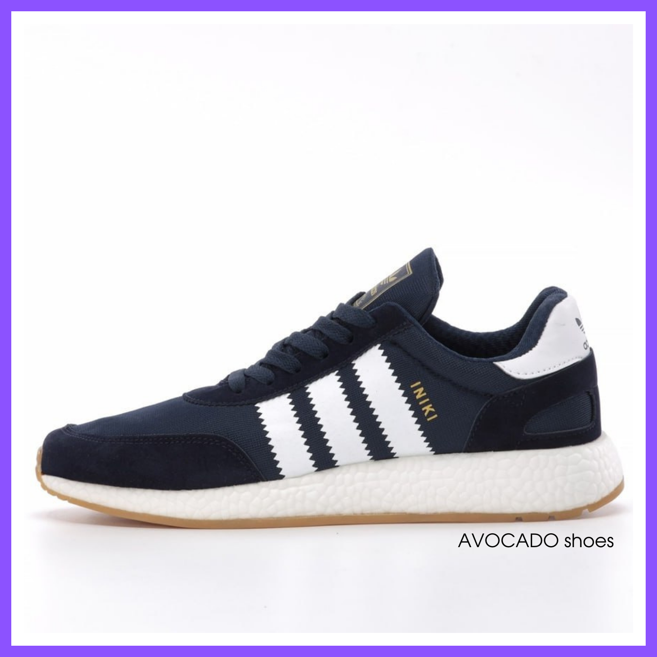 Кроссовки мужские и женские Adidas Iniki blue / Адидас Иники синие 44 ...